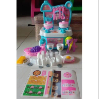 FK 104 Mainan kitchen set kuda poni / mainan masak masakam set lengkap dengan kuda poni Toys