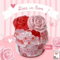 สไลม์ DIY  Rose in love (เนื้อเบสสีมุก+กลิ๊ตเตอร์) | sss slime คําแนะนําการขายที่ร้อนแรงในเดือนนี้