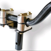 Paket Komplit Dudukan Stang Plus Stang Stir Beat Street PNP Honda