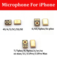 10pcs Inner MIC Speaker For Apple IPhone 13 12 11 Pro Max XS XR X 8P 8 Plus 7P 7 6SP 6S 6P 6 5S 5C 5 4 4S Microphone Transmitter