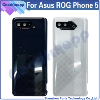For Asus ROG Phone 5 ZS673KS I005DB I005DA I005DA I005DB Housing Shell Battery Cover Back Case Rear Cover For Asus ROG5
