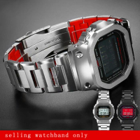 Bracelet and Case for Casio DW5600 DW5610 Modified Metal Case GW-B5600 Precision Steel Watchband with Accessories watch strap