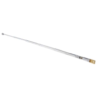 Replacement 25.4cm 10" 5 Sections Telescopic Antenna Aerial for Radio TV
