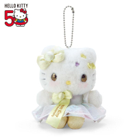 真愛日本 凱蒂貓 kitty 50th Mimmy 限定 珠鍊吊飾 造型玩偶吊飾 吊飾 鑰匙圈 掛飾