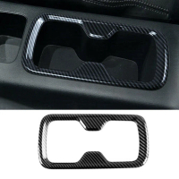 Trim Pemegang Cawan Air Dalaman, Untuk Nissan Navara NP300, Tahun 2015-2021, Warna Hitam Karbon