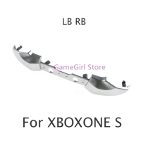 1pc For XBOXONE Slim Silver Chrome LB RB Strip Button for Xbox One S Game Controller Replacement Part