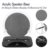Acrylic Speaker Bracket Desktop Stand Holder Anti-Slip Base Anti-Scratch Shockproof for Bang Olufsen Beoplay A1/Beosound A1 2nd