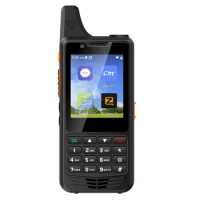 Zello Poc Radio Receiver RealPTT SmartPTT 4G Network Walkie Talkie GPS SOS Camera Smart Phone Long Range Walkie Talkie 100 Km