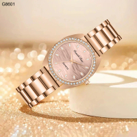 Jam Tangan !!! Jam Tangan Daniele Rose 8601 Rantai Stainless Steel Water Resistant 3 ATM