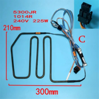 Refrigerator Electric Heating Wire Tube 5300JR1014 For LG Freezer Defrosting Heating Tube Defrost Refrigerator Accessories