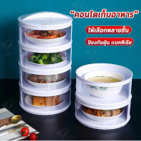 ชั้นเก็บอาหาร คอนโดเก็บอาหาร ที่ใส่กับข้าว สไลด์เปิด-ปิด เก็บอุณหภูมิ ถนอมอาหาร ป้องกันเชื้อโรค HX61
