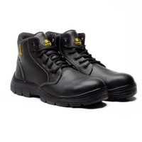 Sepatu Safety Kulit Asli Pria Wanita SB Scorpion Safety Shoes Ujung Besi Anti Slip Scorpion Size 42