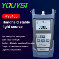 Hand-held RY3100-L Fiber optic laser light source tester FTTH Fiber Optic Light Source Multi Wavelength 1310 1550nm