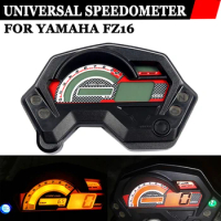Motorcycle Universal Speedometer Digital Electronics Indicator LCD Display Cafe Racer Speedometer for Yamaha FZ16 FZ 16 Parts