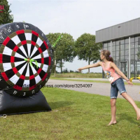 Wholesale Inflatable Foot Darts Game Inflatable Dart Board For Kids Playing, Kids Inflatable Dart Game,Inflatable Mega Darts
