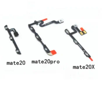 10pcs Power ON OFF Volume Up Down Side Button Flex Cable For Huawei Mate 20 Pro 20 Lite Mate 20X Power On Off Volume Switch