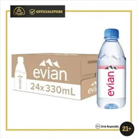 Evian Natural Mineral Water 330ml