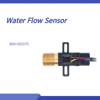 G1/2 Copper Nozzle Hall Water Flow SenSor With TemperaTure Control Probe Hole Switch Water Heater
