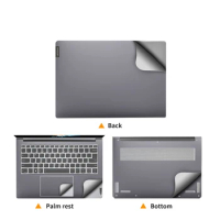 Pre-cut Anti Scratch Vinyl Sticker Laptop Decal Skin with Keyboard Cover for Lenovo Yoga Slim 7 Pro 14inch 14ACH5 O D 14IHU5