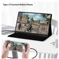 3840*2160 HD 15.6 Inch Touchscreen 4k Laptop Portable Gaming Monitor with battery