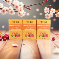 Xà phòng thảo dược tắm trắng sạch da trái cây Tuki (cam )cho phụ nữ - Dưỡng Body, Women sữa  tắm