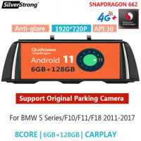 Qualcomm Snapdragon 662 F10 Android 12,ksw,4G Modem,Radio Stereo 525 530 535 M5,F11 ,1920*720 IPS,Wireless Carplay Auto