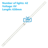 10 piece LED backlight strip for UN58RU7100 UN58MU6070 UE58NU7100 UN58NU7100 UE58RU7170 UE58NU7179U LM41-00632A BN96-46866A