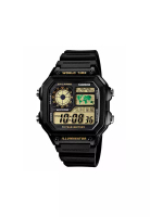 Casio Watches Men's Digital AE-1200WH-1BV Black Resin Band Sport Watch