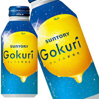 【SUNTORY三得利】Gokuri果汁飲料-葡萄柚風味 400ml Grapefruit Pink &amp; White 日本進口飲料
