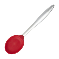 《CUISIPRO》Piccolo鋼柄矽膠料理匙(紅20.5cm) | 刮刀