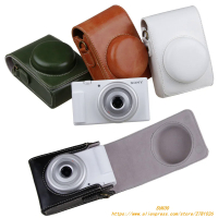 PU leather camera case cover bag for  ZV-1II zv1f rx100m7 hx9990V Ricoh griiix canon g7x23 Mark II III sx740 LUMIX lx1510