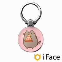 日本 iFace x Pusheen Smart Ring 胖吉貓限量聯名款手機指環 - 披薩