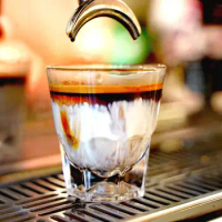 1PCS Barista Latte Cup 4.5oz /133ml Mug Coffee Tea Glass Mugs Flat White Espresso Coffee Cup Bring Classic Elegance To Table