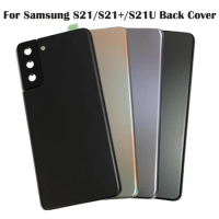 Back Glass Cover For Samsung Galaxy S21 S21+ S21 Plus Battery Cover Rear Door Glass For Samsung S21 Ultra Housing Glass Panel