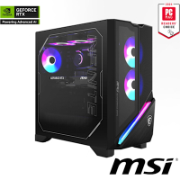 MSI微星 Infinite X3 AI 2-087TW 15代電競電腦(Ultra 7 265K/32G/2T SSD/RTX5070 Ti SHADOW-12G/Win11)
