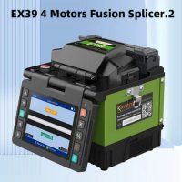 KomShine-Mini Fiber Fusion Splicer, EX39, 0.01dB Loss, EX39, ARC Fusion Splicer, 8S Splice, 18s Heat.4 Motors 4000mAh battery