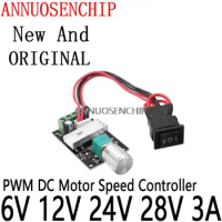 DC PWM DC Motor Speed Controller Adjustable Speed DC Motor Driver Forward Reverse Switch CS CCS 6V 12V 24V 28V 3A