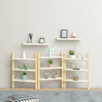 IFURNHOLIC Diya Deco Rack | Rak Susun Kayu Lipat Minimalis | Rak Tanaman Hias | Furniture