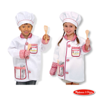 美國瑪莉莎 Melissa &amp; Doug 裝扮遊戲 - 廚師服遊戲組