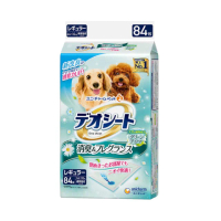 【Unicharm 消臭大師】小型犬森林香狗尿墊 M號84片*6包組（44*32cm）(寵物尿布)
