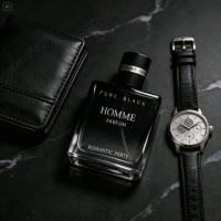 MAIDEN ANNA Parfum Pria Pure Black Homme Mark Him EDP 30ML Aroma Wangi Tahan Lama Top Notes Citrus M
