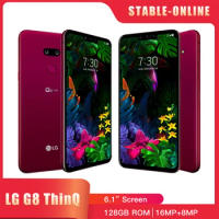 Original LG G8 ThinQ 4G Mobile Phone G820UM G820N 6GB 128GB 6.1" P-OLED Screen 12MP+16MP NFC Octa-Co