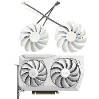 CF9015H12S CF1010U12S 4PIN 89MM 100MM RTX3060TI GPU Fan for Zotac RTX 3070 Dual Rand RTX 3060Ti AMP Moon White GOC