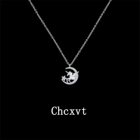 Kalung Arnab Putih Kecil, CHOMEL UNTUK SINGP, Loket Pinggang Unicorn, Rantai Klavikula, Hadiah Hari