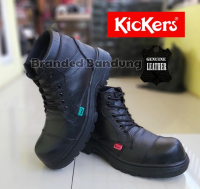 Sepatu Kulit Asli Pria Boots Safety Kickers Komando Touring Outdoor Sepatu Pansus Boot Savety But Se