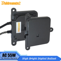 55W HID Xenon AC Ballast Block High Bright Digital Ballast Ignition Fast Start For Car Xenon Bulb H1 H4 H7 H11 H3 9012 9005 9006