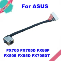 1-10Pcs For ASUS FX705 FX705D FX86F FX505 FX95D FX705DT DC IN POWER JACK Connector CABLE