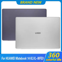 New Original Top Case For Huawei MateBook 14 KLVL-WFE9 KLVC-WFH9 Laptop LCD Back Cover Rear Lid Screen Case A Shell Gray/Silver