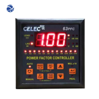 Top Selling 12 Steps Relay Power Saver Capacitor Bank Device Power Factor Controller Relays with KVAR Controller