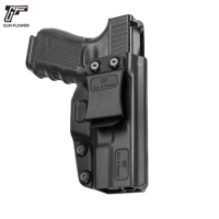 Gunflower Tactical Holster for Glock 19 19x 23 32 45(Gen 5 4 3) Right Handed Inside the Waistband Polymer Belt Carry Holster